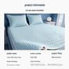 WITCEMEY Antibacterial Latex Ice Silk Cooling Mat 3-Piece Set