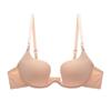Seamless U-Shaped Solid Color Sexy Versatile Bra with Beautiful Back