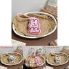 Plush Dog Pig And Rabbit Keychain With Pp Cotton Filling For Gift And Collection