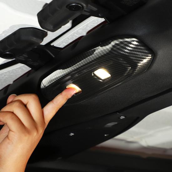 Overhead light Reading Lamp Trim Cover For Jeep Wrangler JL JT 2024+ Accessories