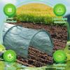 350x60cm Garden Shade Kit for Plants Heat Protection Greenhouse Sun Shade Cloth Netting Cover with Poles for Outdoor Vegetables