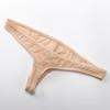 Creative Transparent Ice Silk Thongs Large Size Briefs T Back Panties Ultra-thin Low Waist Mesh Underpants Male