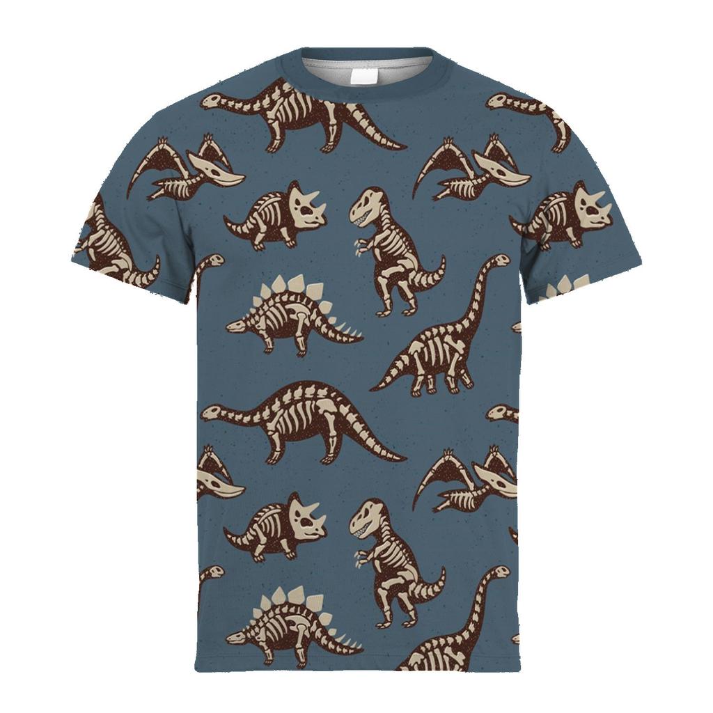 Kids Girl Boy Clothes Dinosaur T-Shirt Summer Short Sleeve Tees Boy Clothes Casual Comfy T Shirt Tops Children's Clothing