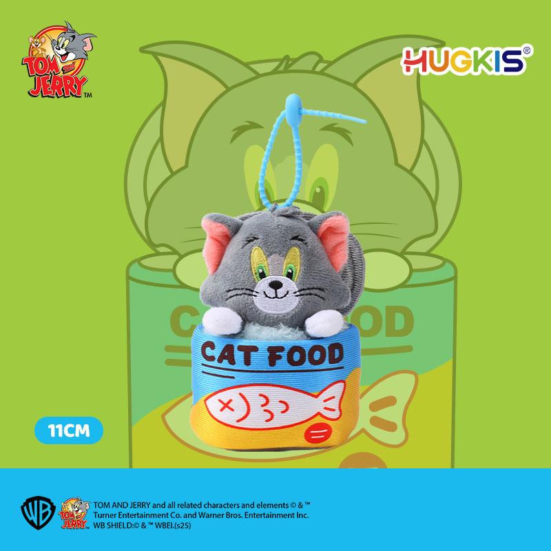 Tom And Jerry Plush Keychain With Cartoon Design For Collectors And Giftgiving