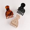 7 Pieces Resin Hair Claws For Women Vintage Design No Crease Clip Volume Boost Curly Hair Styling Accessories