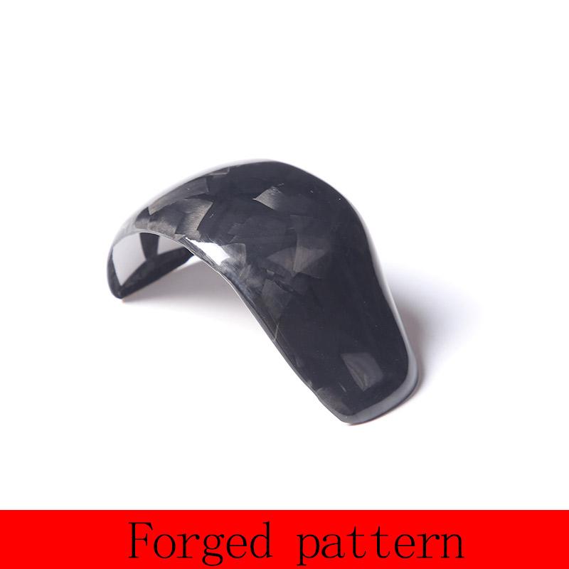 For Mercedes Benz G Class W463 2012-2018 Real Carbon Fiber Car Central Control Gear Head Decorative cover Car Accessories