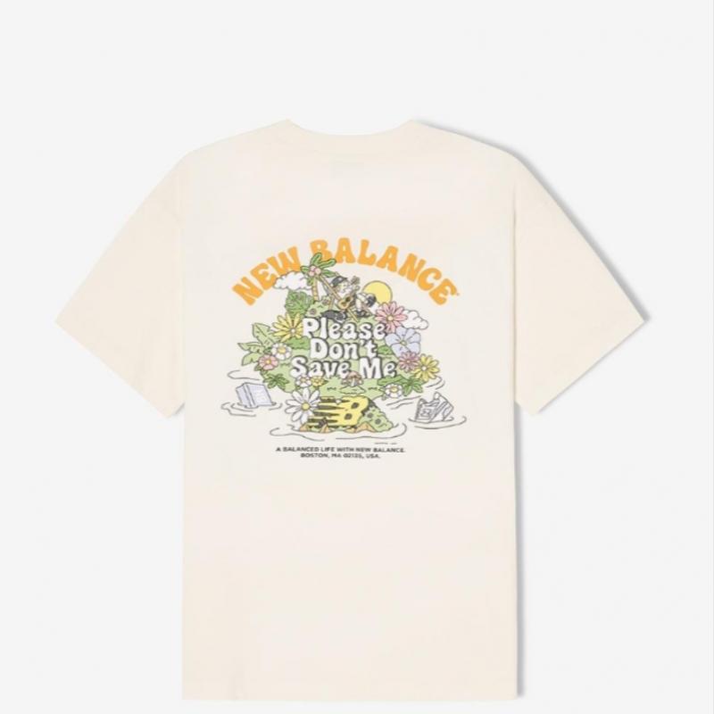 ★★New Balance★★ NBNEF31623 UNI NB BOY NATURE HALF New Balance Boy NaTure Island T shirT B1 Nbnef31623 – buy