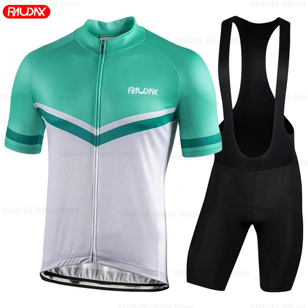 Summer Cycling Jersey Set Men Cycling Clothing Bicycle Uniform Breathable Mountain Bike Clothes Mallot Ciclismo Hombre Verano