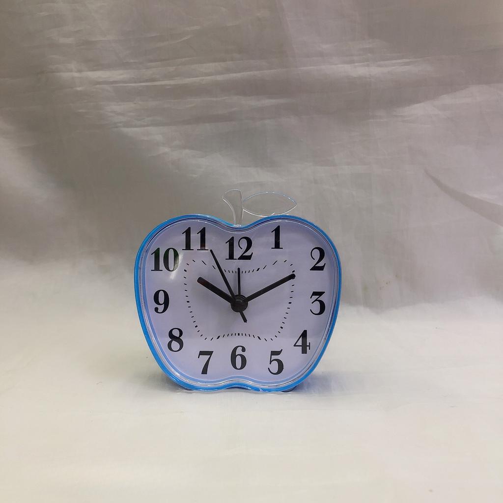 Simple small alarm clock Quartz crystal-shaped European clock