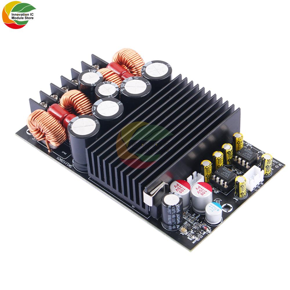 DC19-50V 300W+300W Audio Amplifier Module TPA3255 Chip 2.0 Channel with Treble and Bass Adjustment