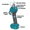 PATUOPRO 40mm Brushless Cordless Electric Scissor Pruner Pruning Shear Cutting Power Tool For Makita 18V Battery(No Battery)