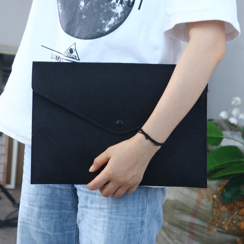 Bag Student Stationery File Organizer Office Briefcase Document Organizer A4 Felt File Folders
