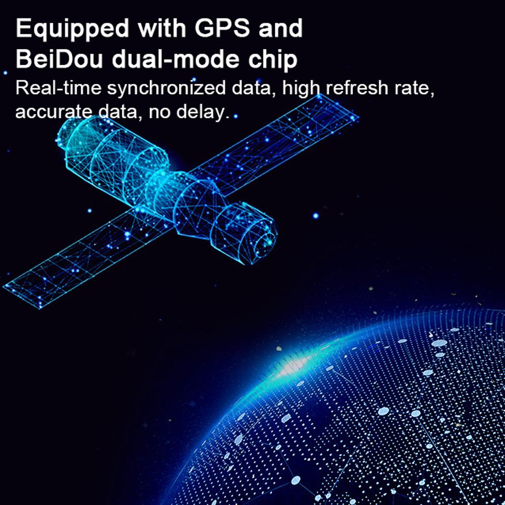 Car Motorcycle HUD Headup Display LED Digital GPS Speedometer Support MPH/KMH Time Display