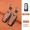 Zinc Alloy Genuine Leather Auto Key Fob Cover Case Fit For Great Wall Ower GWM P Series Pickup Great Wall Poer Truck Key Ring Accessori