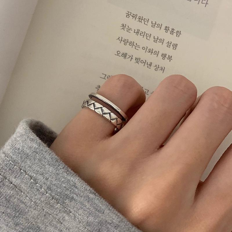 Women's Vintage Style Adjustable Pinky Ring Collection - High-End, Stackable, Cold Style Jewelry