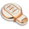 OFFCURVE BMW MINI Smart Key Case, Key Cover, Shockproof, Scratch-Resistant, Keychain, Stylish, Textured, Luxurious,