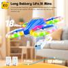 Drones for Kids With Cool Light, Kids Drone with 3D Flip, Altitude-Hold, Self-Rotation, Headless Mode, 3 Speed Modes, One-Click Take-off/Landing,
