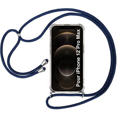 Hülle - E.F.CONNECTION - für iPhone 12 Pro Max - Flexibel - Transparent - Stoßfest