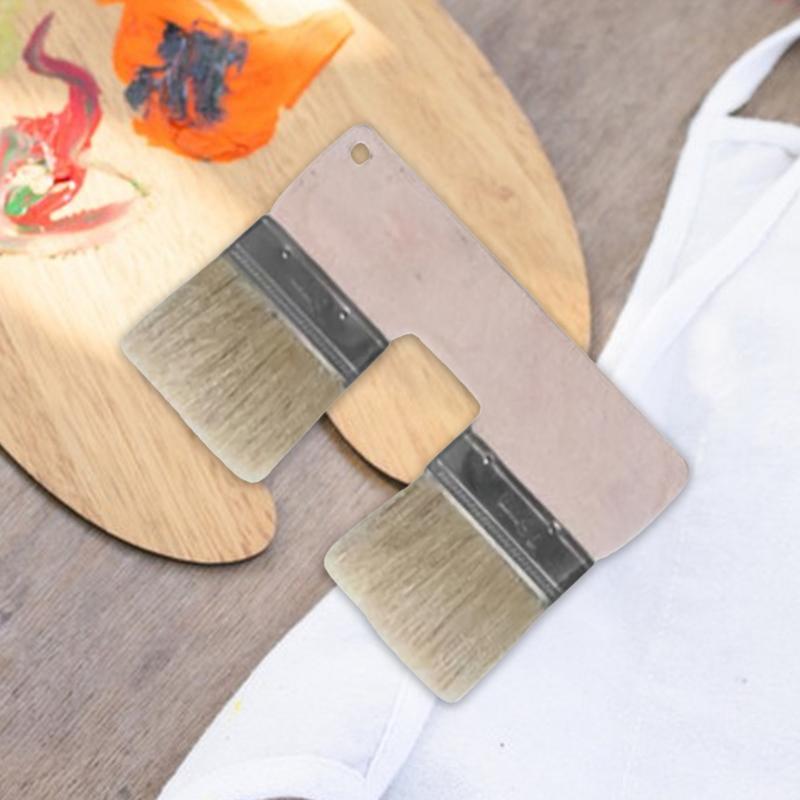 Brushes for Acrylic Painting Double Paint Brush 3-inch Double Brush Wall Brush Painting Tool Texture Brush for Art Craft