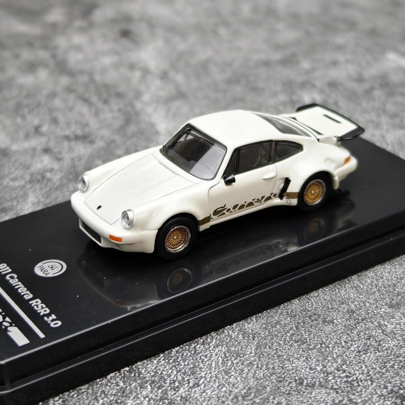 

PARA 1:64 911 Carrera RSR 3.0 1974 Alloy Car Diecasts & Toy Vehicles Car Model Miniature Scale Model Car For Children белый