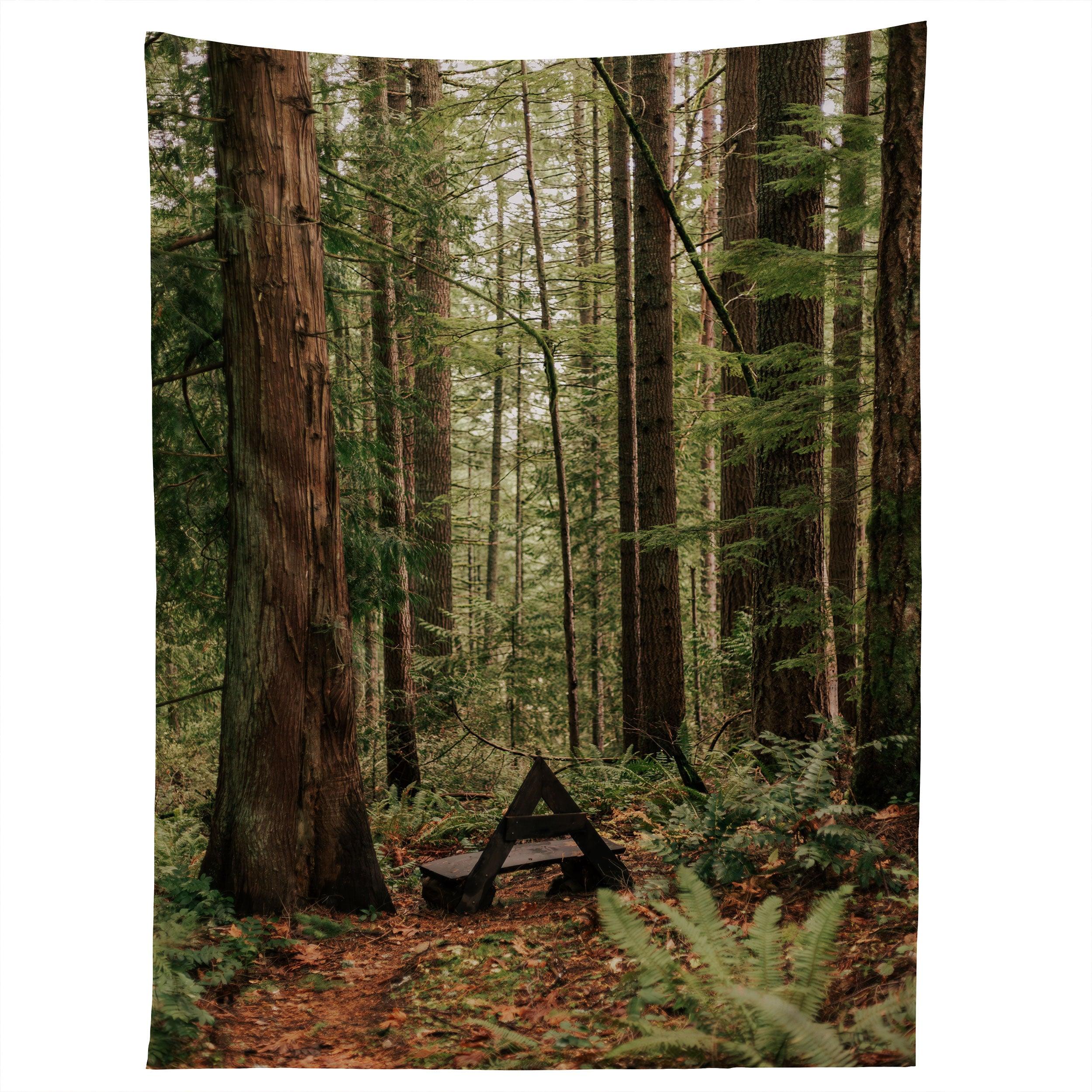 SOMEWHERE SACRED tapestry 75x100 чёрный
