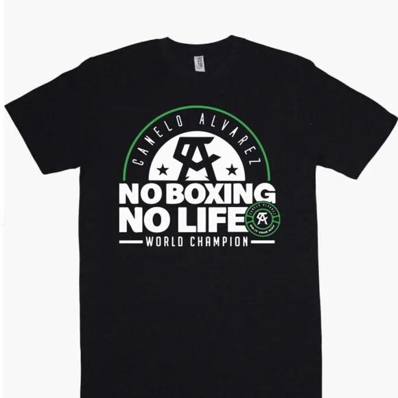 Canelo Alvarez No Boxing No Life World Champion T Shirt S-5XL New 2023 Unisex T-Shirt S