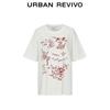 UR2026 Women's Hand-painted Print Short Sleeve T-Shirt