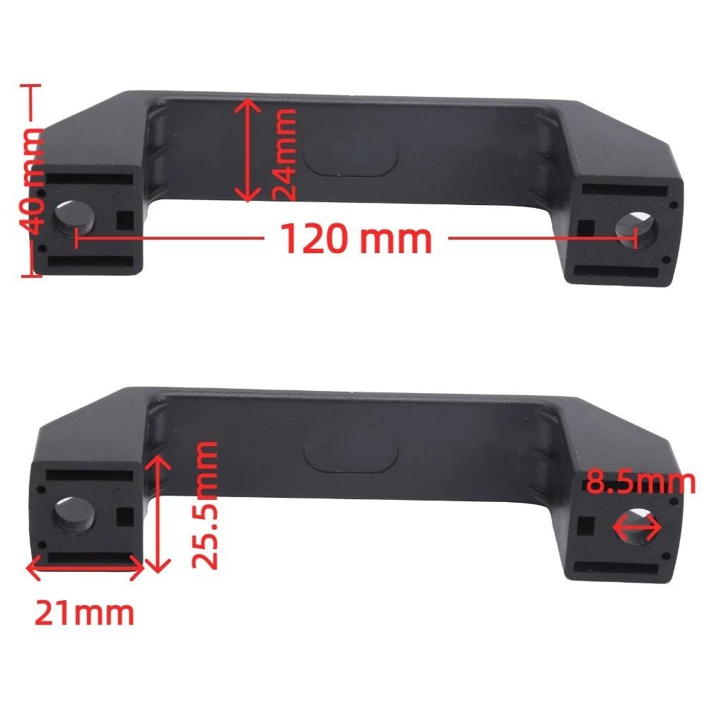 

2 шт. 150 мм / 120 мм межцентровое расстояние Нейлоновая промышленная ручка-захват Ручка-пуллер для шкафа Сверхпрочная 120mm