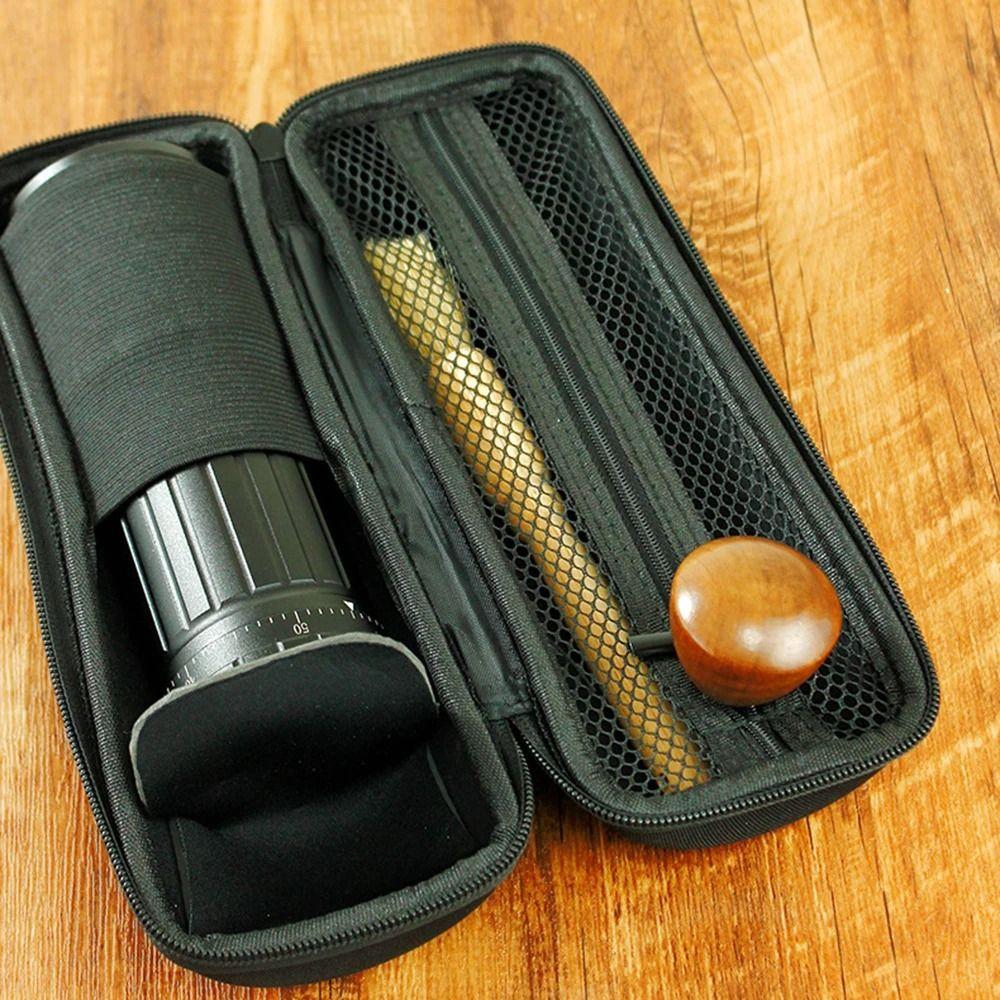 Waterproof Coffee Grinder Storage Bag Wear Resistant Mesh/Elastic Bag Hand-cranked Grinder Case Portable Comfortable Grip