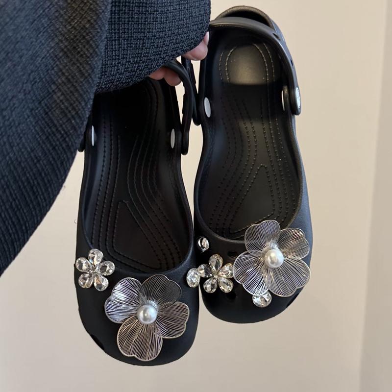 Original Shoe Charms Set Women Retro Ballet Shoes Corc Charms Pack  Flowing Ballet Shoe Decorations Diy Shoe Accessories