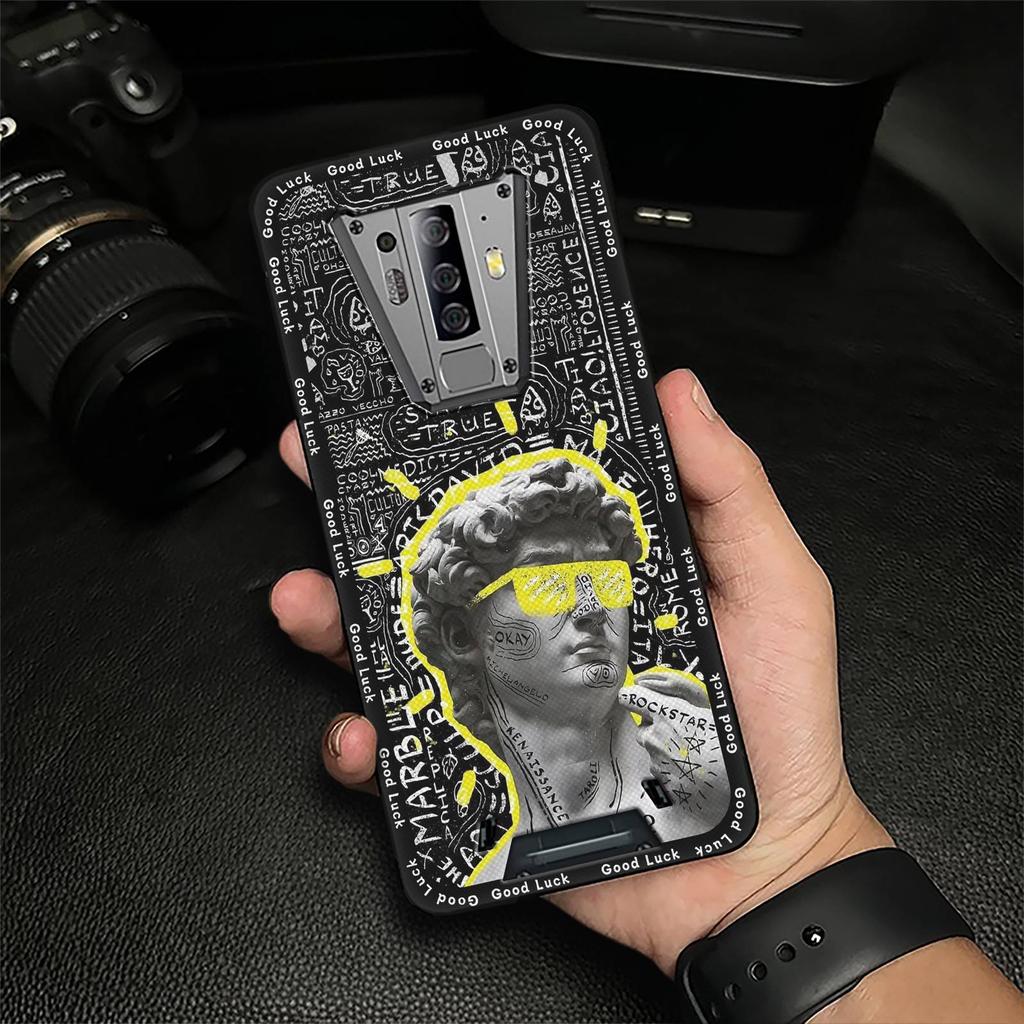Soft Case Full Wrap Phone Case For Blackview BV6900 Back Cover Anti-dust Cute Silicone TPU Dirt-resistant Cartoon Cover