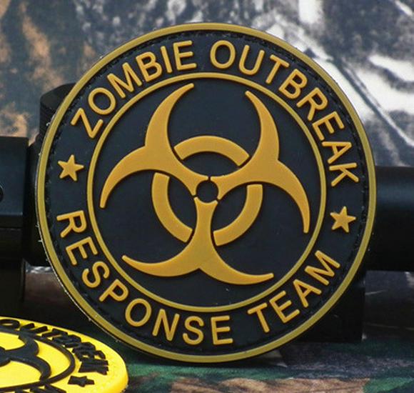 Resident Evil Series Skull Badge PVC Patch Armband