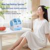 Portable USB Desktop Fan: Silent, Compact, and Rechargeable for Office, Dorm, or Student Use