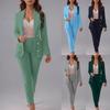 Amazon 2025 Women's Clothing New Fashion Button Slim Lapel Cardigan Temperament Blazer, Suit, Spot