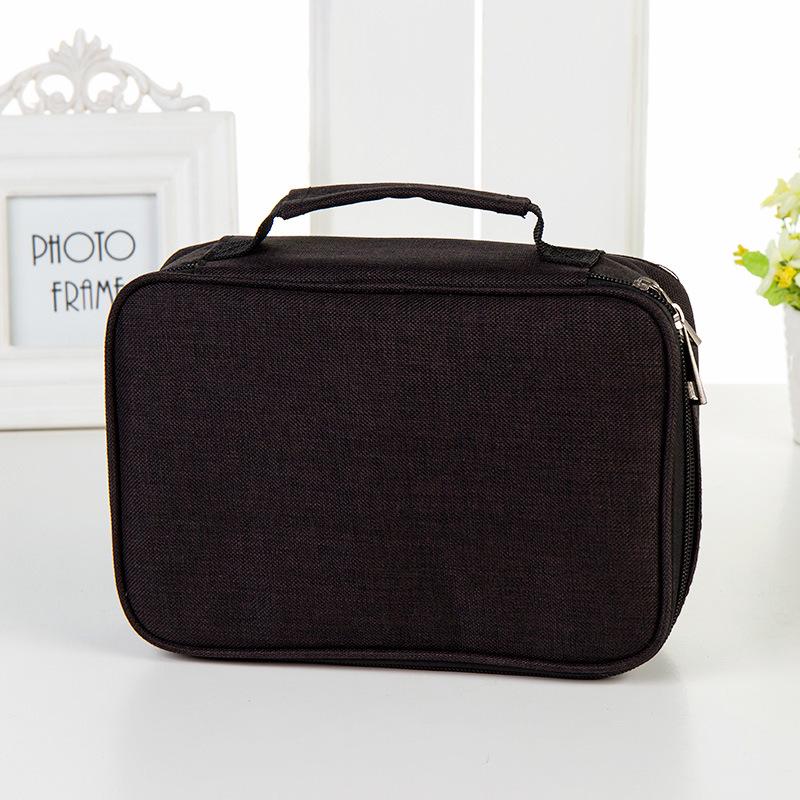 Estuche impermeable de gran capacidad para lápices - Organizador de bocetos y papelería para estudiantes - 72 colores