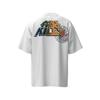Grenzüberschreitende europäische und amerikanische Trendmarke GALLERY DEPT T-Shirt mit Farbverlauf-Buchstabendruck, kurzärmelig, für Damen und Herren, High Street Kurzarm