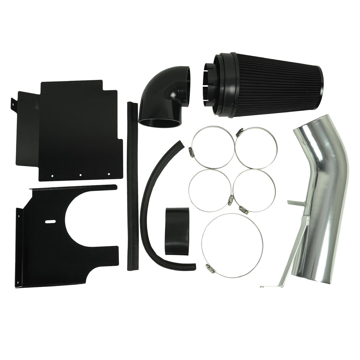 

Air Intake Pipe Kit with Air Filter for Cadillac Escalade Chevrolet Avalanche Silverado Suburban Tahoe GMC Sierra Denali Yukon Silver black