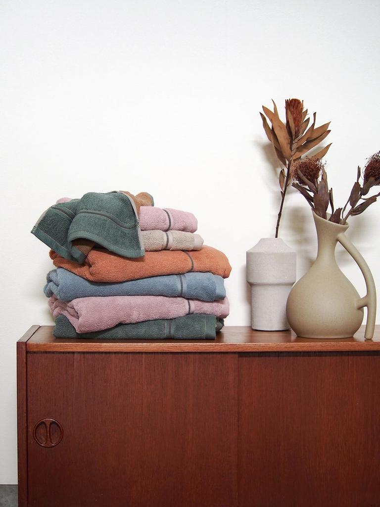 Tanaka Sangyo Biotone Imabari Bath Towel, Approx. 60 X 120 Cm, Made In Japan, APRICOT X LILAC