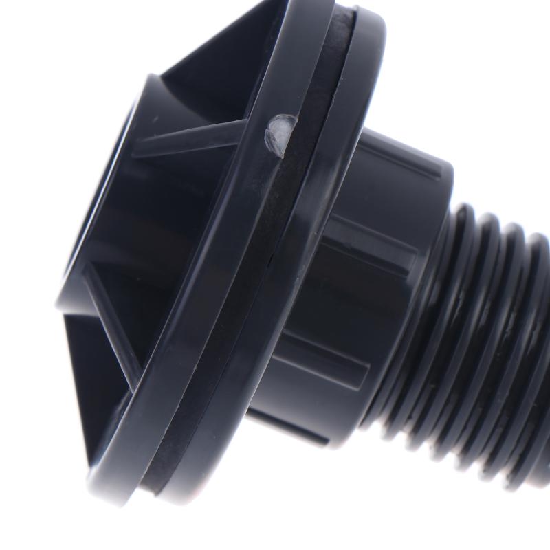 2Pcs 1/2″, 3/4″, 1″ Pvc Double Female Thread Water Tank Joints Garden Irrigation Accessories Fish Tank Connectors