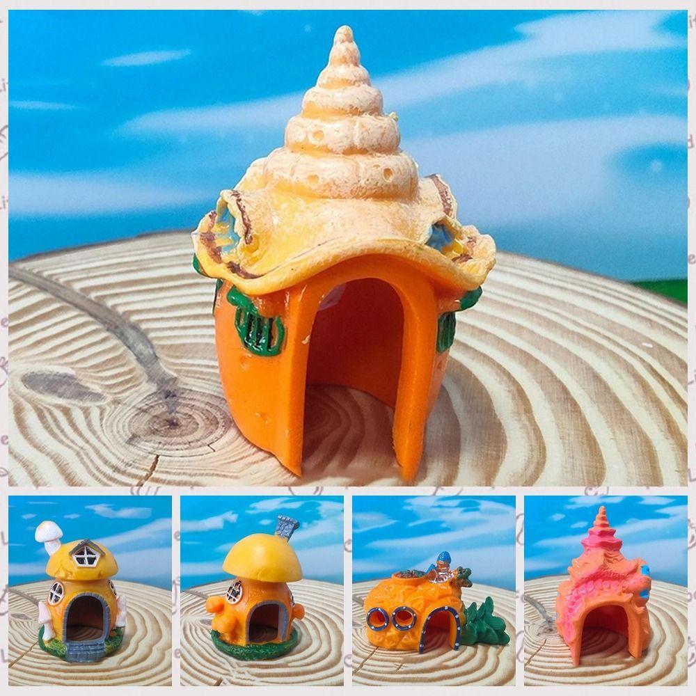 

Декоративная рыба, креветки, скрывающие укрытие, имитация раковины, украшения, грибная раковина, ландшафтный дизайн дома