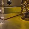 Waterproof Solar Cork String Lights - Copper Wire with 10 or 20 LEDs for Christmas & Wine Bottle Decor