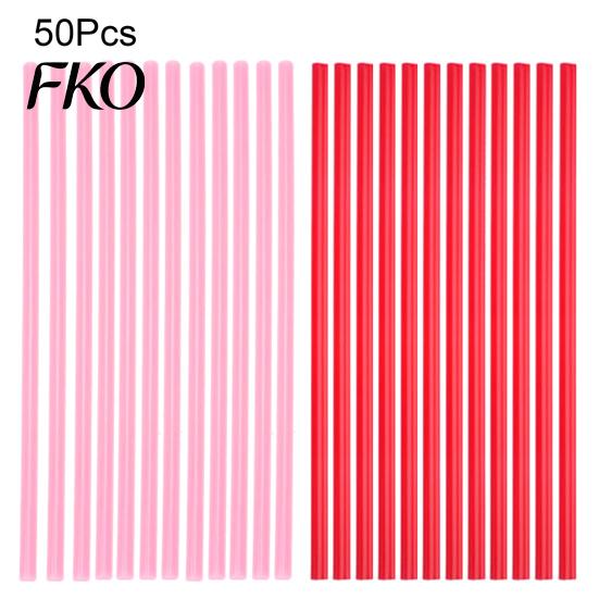Comfortable Lip Straw Heart Shaped Straws, Food Safe PP Disposable Drinking Rounded Pink Gradient Design Sip Straws for Cocktail, Birthday Party Love