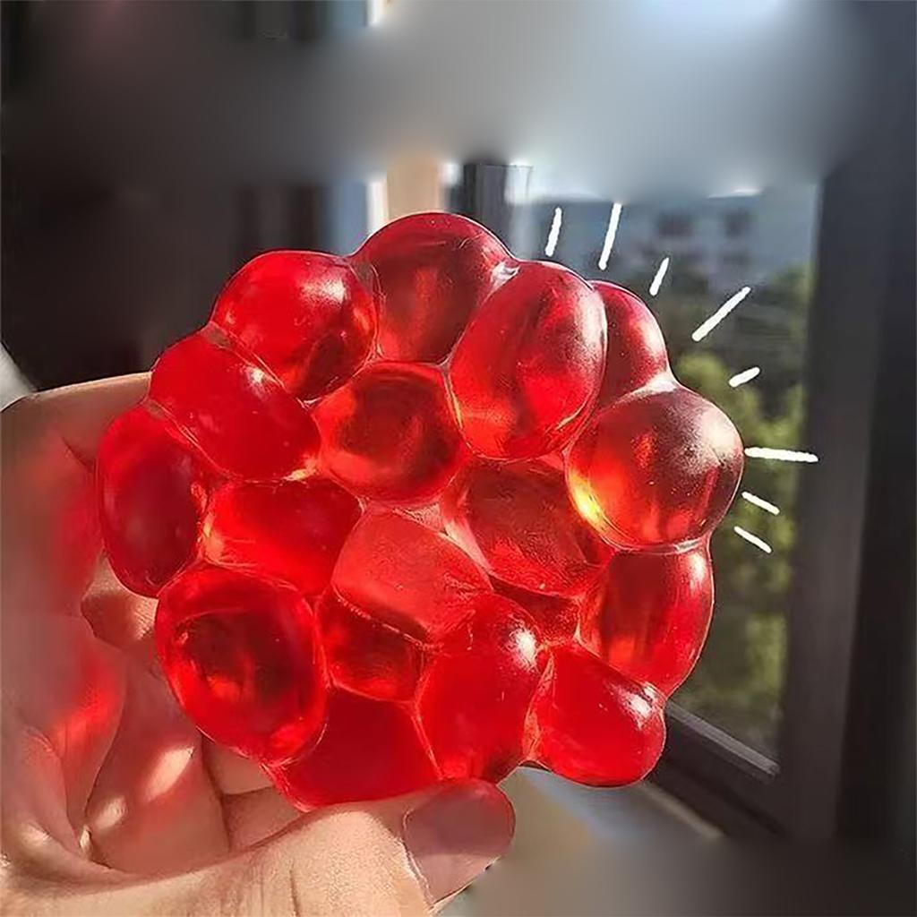 Super Transparent Gemstone Noise Ball Can Shape, Decompress, Knead, and Relieve Pressure with a Soothing Tool