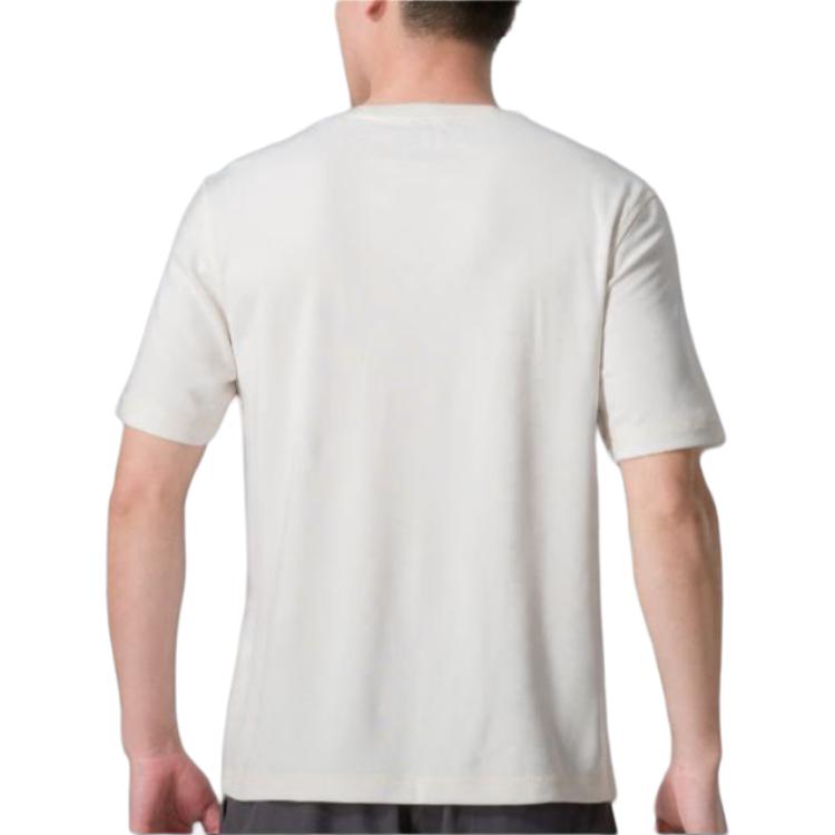 Timberland Solid Color Breathable Round Neck Short Sleeve T-Shirt Men Tops White A2QB7-CM9