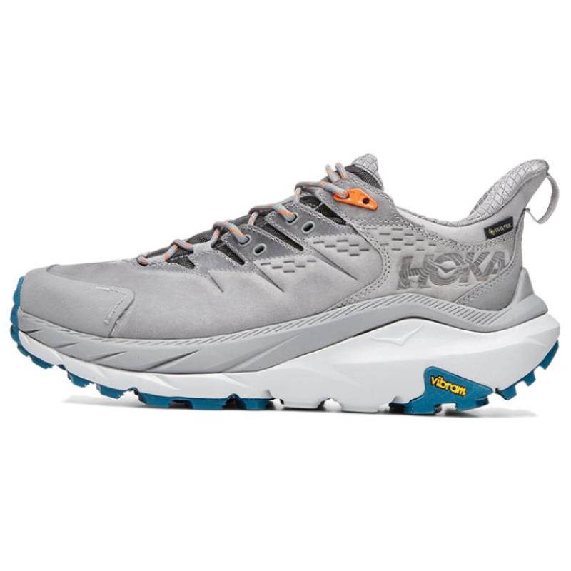 

HOKA ONE ONE Kaha 2 Low Gore Tex Sharkskin Blue Coral Sneakers 1123190-SBCRL 44.5 сірий колір