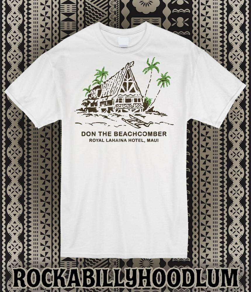 

Retro Tiki T Shirt Bar Mug Restaurant Polynesian Don The Beachcomber Maui Hawaii Unisex T-Shirt S