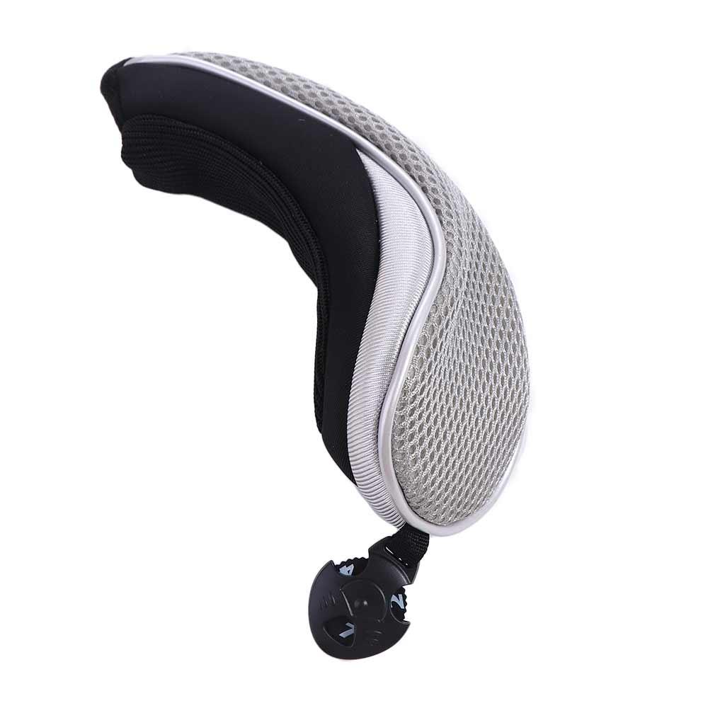 Tag Hybrid Color Mesh Golf Headcover Golf Head Protector Club Heads Cover Golf Club Headcover