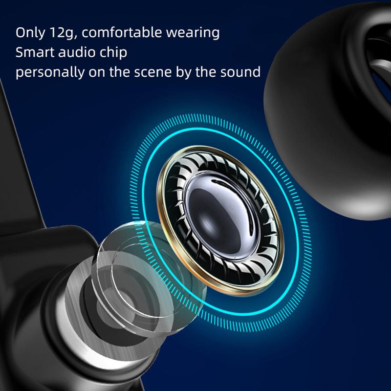 Smartwatch Auricolare Bluetooth Due-in-Uno TWS Chiamata Binaurale Esercizio Misuratore di Frequenza Cardiaca Passi 1,4 pollici