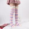 Women Girl Cute Winter Striped Coral Velvet Long Socks Warm Thicke Knee Length Socks Cute Bear Fox Sheep Home Towel Stockings