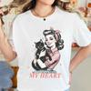 Valentines Day Shirt, Cat Lady Valentines Day Shirt, My Cat Never Broke My Heart Unisex T-Shirt